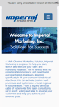 Mobile Screenshot of imperialmarketing.com